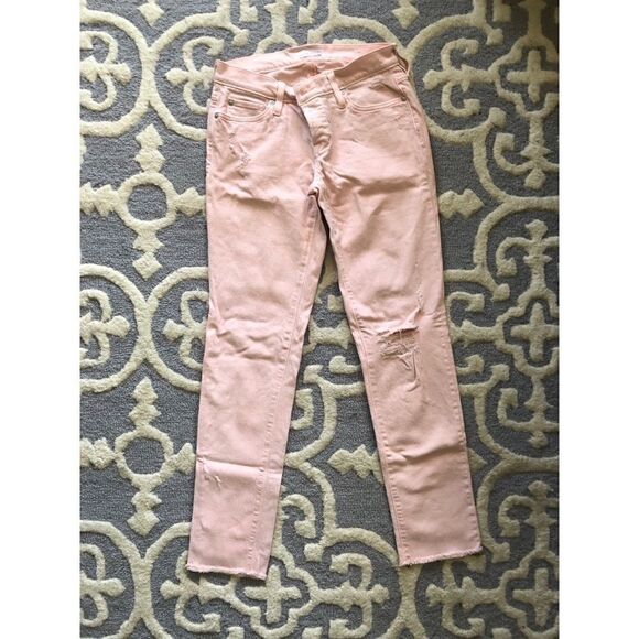 Loft Distressed Boyfriend Jeans - Picture 2 of 4